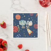 銀河系宇宙キッド誕生日 スタンダードカクテルナプキン (インサイチュ)