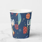 銀河系宇宙キッド誕生日 紙コップ (左)