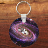 銀河系宇宙キャッツLOLキーチェおもしろいーン キーホルダー (正面)