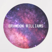 銀河系宇宙ナイトスカイスターズネブラ防水 ラベル (デザイン2)