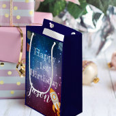 銀河系宇宙ベビー名1stバースデーパーティーのお気に入り スモールペーパーバッグ