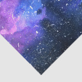 銀河系宇宙ユニバースウォーターカラーパープル 薄葉紙 (詳細)