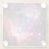 銀河系宇宙星間星雲 ガラスコースター (裏面)