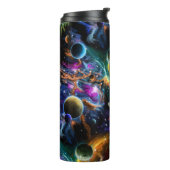 銀河系宇宙星雲と惑星 タンブラー (回転左)