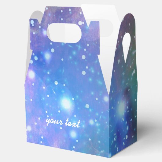 銀河系宇宙誕生日パーティーの好意ボックス フェイバーボックス (オープン)