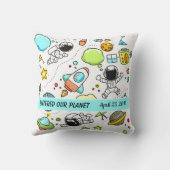 銀河系宇宙飛行士 クッション (裏面)