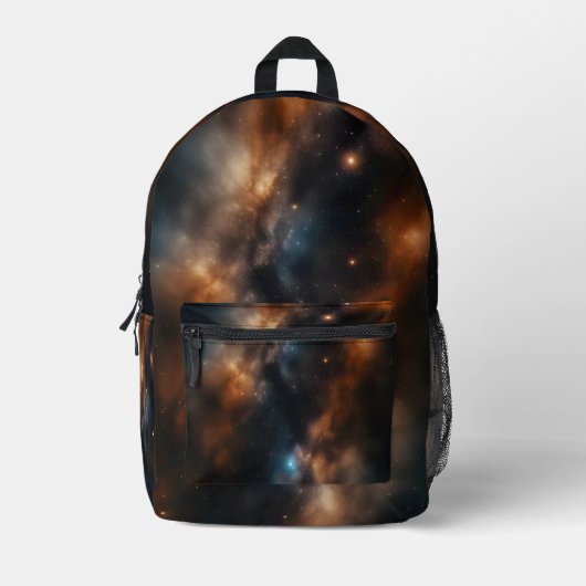 銀河系宇宙 プリントバックパック (正面)