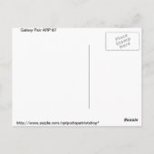 銀河系対 ポストカード (裏面)