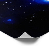 銀河系惑星と星雲 ポスター (角)