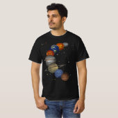 銀河系惑星太陽宇宙宇宙宇宙宇宙科学 Tシャツ (正面フル)