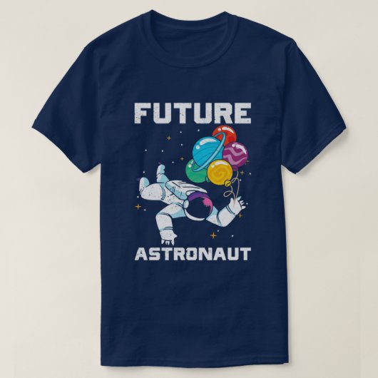 銀河系惑星宇宙科学天文学Future Astr Tシャツ (デザイン正面)