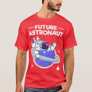 銀河系惑星宇宙科学未来宇宙飛行士 Tシャツ