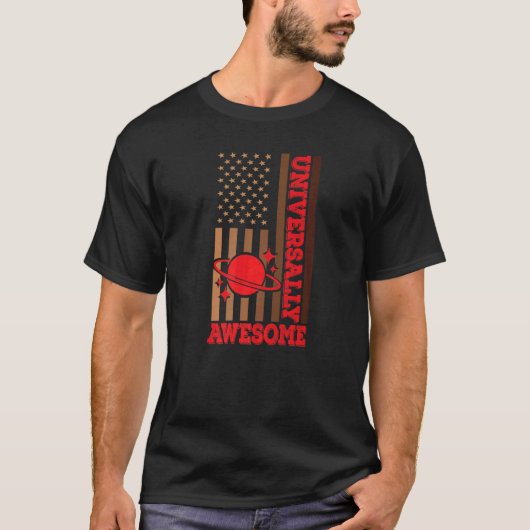 銀河系惑星 Tシャツ (正面)