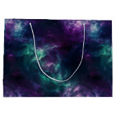 銀河系抱き枕バースデーパーティーアウタースペース ラージペーパーバッグ (裏面)