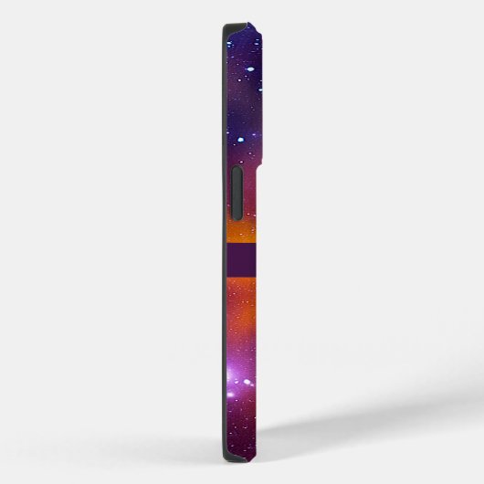 銀河系抽象芸術スターズ宇宙ガスズあなたの名前 Case-Mate iPhoneケース (裏面 / 右)