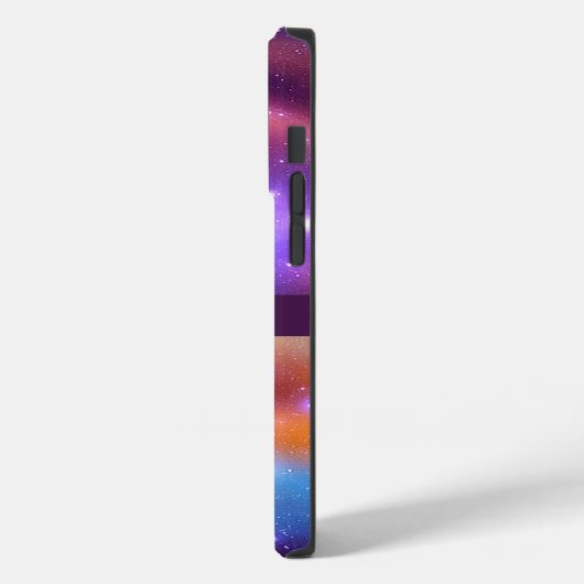 銀河系抽象芸術スターズ宇宙ガスズあなたの名前 Case-Mate iPhoneケース (裏面 / 左)