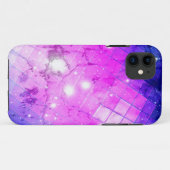 銀河系抽象芸術モザイク線光 Case-Mate iPhoneケース (裏面(横))