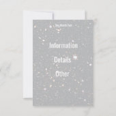 銀河系招待状 招待状 (裏面)