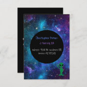 銀河系招待状 招待状 (正面/裏面)
