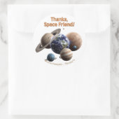 銀河系探検家 – この世界から感謝Sti ラウンドシール (バッグ)