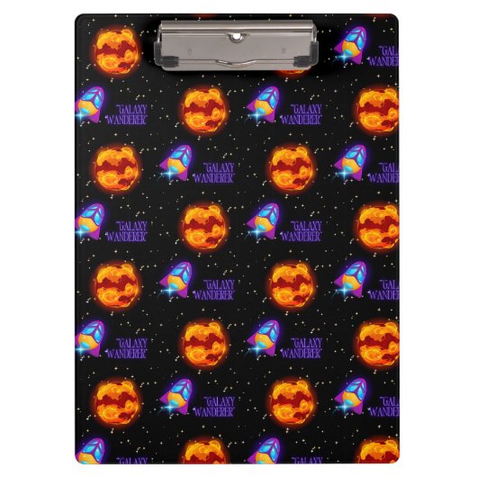 銀河系放流者絶縁タンブラー クリップボード (正面)