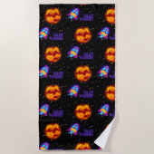 銀河系放流者絶縁タンブラー ビーチタオル (正面)