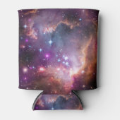 銀河系星ネブラ宇宙ヒップスター写真 缶クーラー (正面)