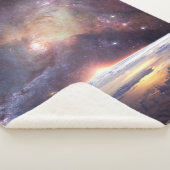 銀河系星無限宇宙暗 シェルパブランケット (3/4)