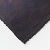 銀河系星無限宇宙暗 フリースブランケット (角)