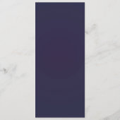 銀河系星空の夜天空の金ゴールド メニュー (裏面)