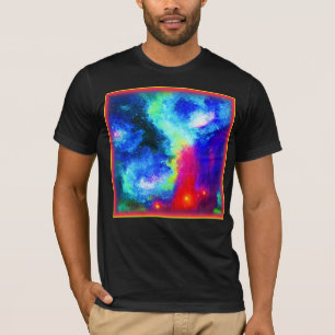 銀河系星雲デザイン。買今 Tシャツ
