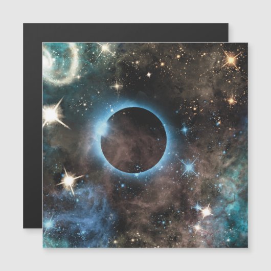 銀河系星雲ハッブル望遠鏡写真 (正面/裏面)