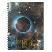 銀河系星雲ハッブル望遠鏡写真 ノートブック (正面)