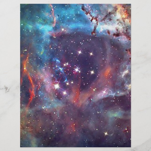 銀河系星雲宇宙画像。 (正面)