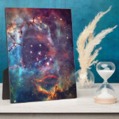 銀河系星雲宇宙画像。 フォトプラーク (側面)