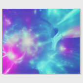 銀河系星雲 ラッピングペーパー (フラット)