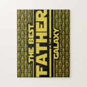 銀河系最高のの父の日の贈り物 ジグソーパズル (縦)