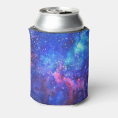 銀河系水彩夜空。 缶クーラー (缶裏面)