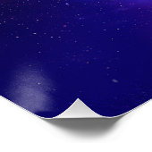 銀河系深い宇宙光沢 ポスター (コーナー)