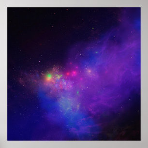 銀河系深い宇宙 ポスター