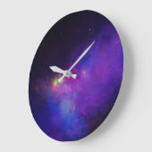 銀河系深い宇宙 ラージ壁時計 (傾斜)