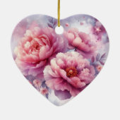 銀河系牡丹ハートセラミックスオーナメント セラミックオーナメント (裏面)