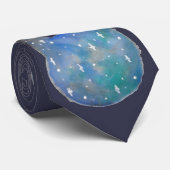 銀河系猫のタイ ネクタイ (ロール)
