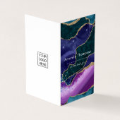 銀河系瑪瑙ストーンビジネスカード 名刺 (外部)