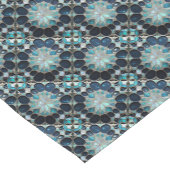 銀河系真珠の雪インスパイア粒青 ショートテーブルランナー (コーナー)