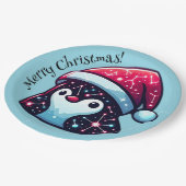 銀河系紙プレート | 宇宙をテーマにしたパーティー装飾 ペーパープレート (アングル)