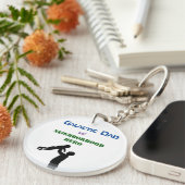 銀河系素晴らしパパ キーホルダー (正面右)