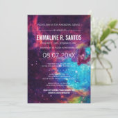 銀河系記念祭招待状 招待状 (スタンド正面)