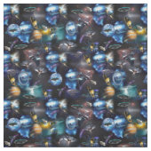 銀河系訪問者宇宙 ファブリック (見本)