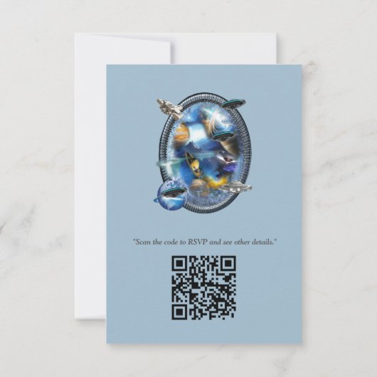 銀河系訪問者宇宙 出欠カード (裏面)